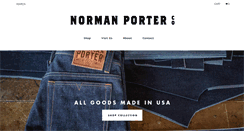 Desktop Screenshot of normanporter.com